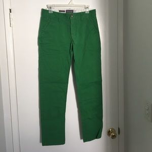 Men’s Skinny Stretch Green Chinos 30/30